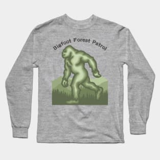 Bigfoot Forest Patrol Long Sleeve T-Shirt